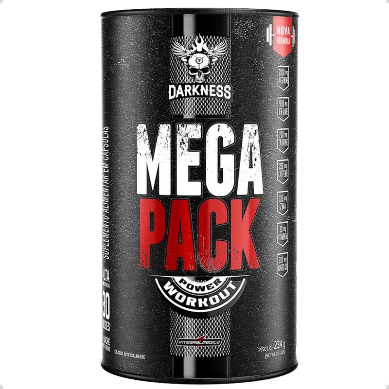 Power Workout Mega Pack 30 Sache 234g Integralmedica - Darkness
